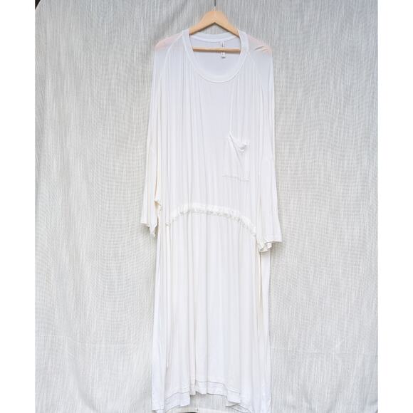 NAP Loungewear Wide Loose Fit Bat Sleeve Gathered Waist Midi Dress, size S - Picture 1 of 9